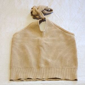 Banana Republic Camel Knit Top